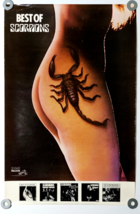 Best Of Scorpions RCA Records VTG Promo Poster 70s Heavy Metal Rock Uli Jon Roth - $63.33