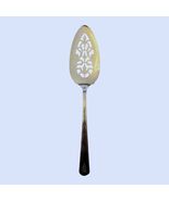 Vintage Oneida Community Par Plate Pie Server Pierced Floral Silverplate... - $13.50