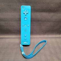 Nintendo Wii Official Wii Remote w/ Motion Plus WiiMote Blue OEM RVL-036 - £19.46 GBP
