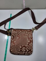 7 1/2 x 7 1/2 brown crossbody bag - $14.85