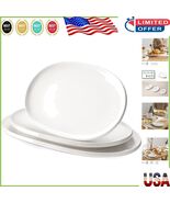 Thickened Edge Oval Platters - 3-Piece Set for Weddings, Parties &amp; House... - $1,403.02 MXN