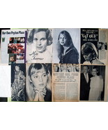 MIA FARROW ~ 27 Color and B&amp;W Clippings, Articles, PIN-UPS from 1964-197... - €6,46 EUR