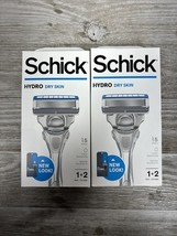 2x SCHICK Hydro DRY Skin Comfort 5-Blade Razors & Cartridge Packages - €10,20 EUR 2x SCHICK Hydro DRY Skin Comfort 5-Blade Razors & Cartridge Packages - €10,20 EUR