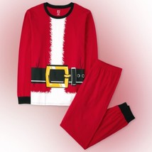 Christmas Santa Holiday Adult XXL Pajama PJ Set Unisex Men’s Women’s Winter Red - £28.11 GBP