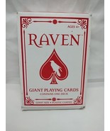 2002 Raven Giant Playing Cards Deck Complete - £7.02 GBP