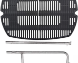 Cast Iron Grill Grate and Burner For Weber Q300 Q320 Q3000 Q3200 5706000... - £88.44 GBP