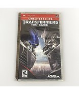 Transformers: The Game Greatest Hits (Sony PSP, 2007) New Sealed Ppaysta... - $28.35