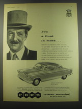 1957 Ford Zephyr Saloon Ad - I&#39;ve a Ford in mind - £14.50 GBP