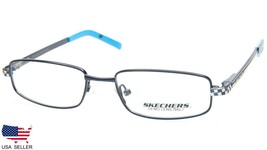 New Skechers Boy&#39;s Sk 1036 Sbl Satin Blue Eyeglasses Glasses 48-16-130 B24mm - £33.81 GBP