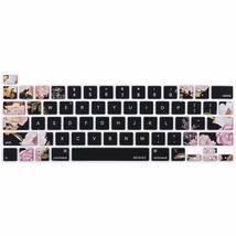 MOSISO Keyboard Cover Silicone Skin Compatible with MacBook Pro 13 inch M2 2023, - £12.52 GBP
