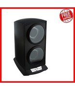 Matte Black Watch Winder for Two Watches - Silent Motor &amp; Adjustable Set... - $1,578.39 MXN