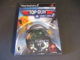 Top Gun Combat Zones Sony PlayStation 2 PS2 Video Game Disc Black Label Complete - £9.58 GBP