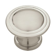 Brainerd 30mm Ridge Cabinet Knob / Satin Nickel PN0408V-SN-C7 NEW! - £1.11 GBP