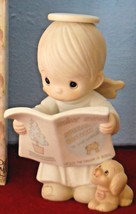 Christmas Jesus The Savior Is Born Read the Good News Angel Figurine PM ... - $463.34 MXN