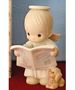 Christmas Jesus The Savior Is Born Read the Good News Angel Figurine PM ... - £19.51 GBP