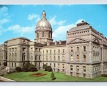 Indiana State Capitol Building Indianapolis IN UNP Club Chrome Postcard P1 - £2.80 GBP