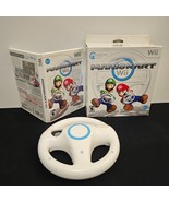 Mario Kart Wii CIB (Big Box) Complete w/ Case, Manual And Wheel - £28.88 GBP