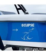 Lewis Outback Ski Boat Graphic Logo  Decals (Set Of 2) OEM New Oracle Vinyl - $118.79