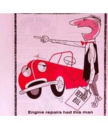 1958 Wynn Friction Proofing Products Advertisement Automobilia Vintage D... - $19.99