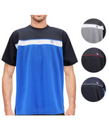 Men&#39;s Lightweight Work Out Gym Knit Shirt Outdoor Fitness Sports Jersey ... - $26.27 CAD