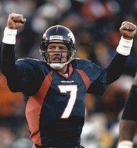 JOHN ELWAY 8X10 PHOTO DENVER BRONCOS PICTURE NFL FOOTBALL FISTS WIDE BORDER - £3.93 GBP