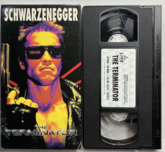 1995 The Terminator VHS Arnold Schwarzenegger Linda Hamilton Tested - £5.57 GBP