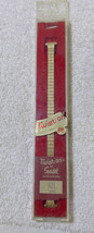 VTG Twist On By Speidel Women’s Watch Band Stainless Steel GoldTone Size 92L NOS - $10.79