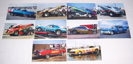 Lot #24 (10) Assorted 1960&#39;s-70&#39;s FUNNY CAR 4x6 Color Drag Racing Photos - £11.84 GBP