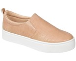 Journee Collection Women Slip On Sneakers Patrice Size US 6.5 Tan Snake ... - $27.72