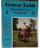 ERNEST TUBB - VINTAGE ORIGINAL 1944 SONG FOLIO / SOUVENIR PROGRAM - VG C... - $20.00