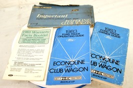 1983 Ford Econoline &amp; Club Wagon Owner Guide Manual Guide OEM  6410 - $21.77