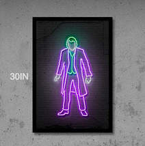 Joker Nursery Neon Portrait | LED Neon Sign, Custom, Home Decor, Gift Neon light - £31.90 GBP+