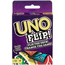 Mattel UNO Flip GDR44 Double Sided Card Game for 2-10 Players Ages 7Y+ - $11.76