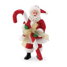 Possible Dreams Santa Statue with Candy Cane  10.5" High Department 56