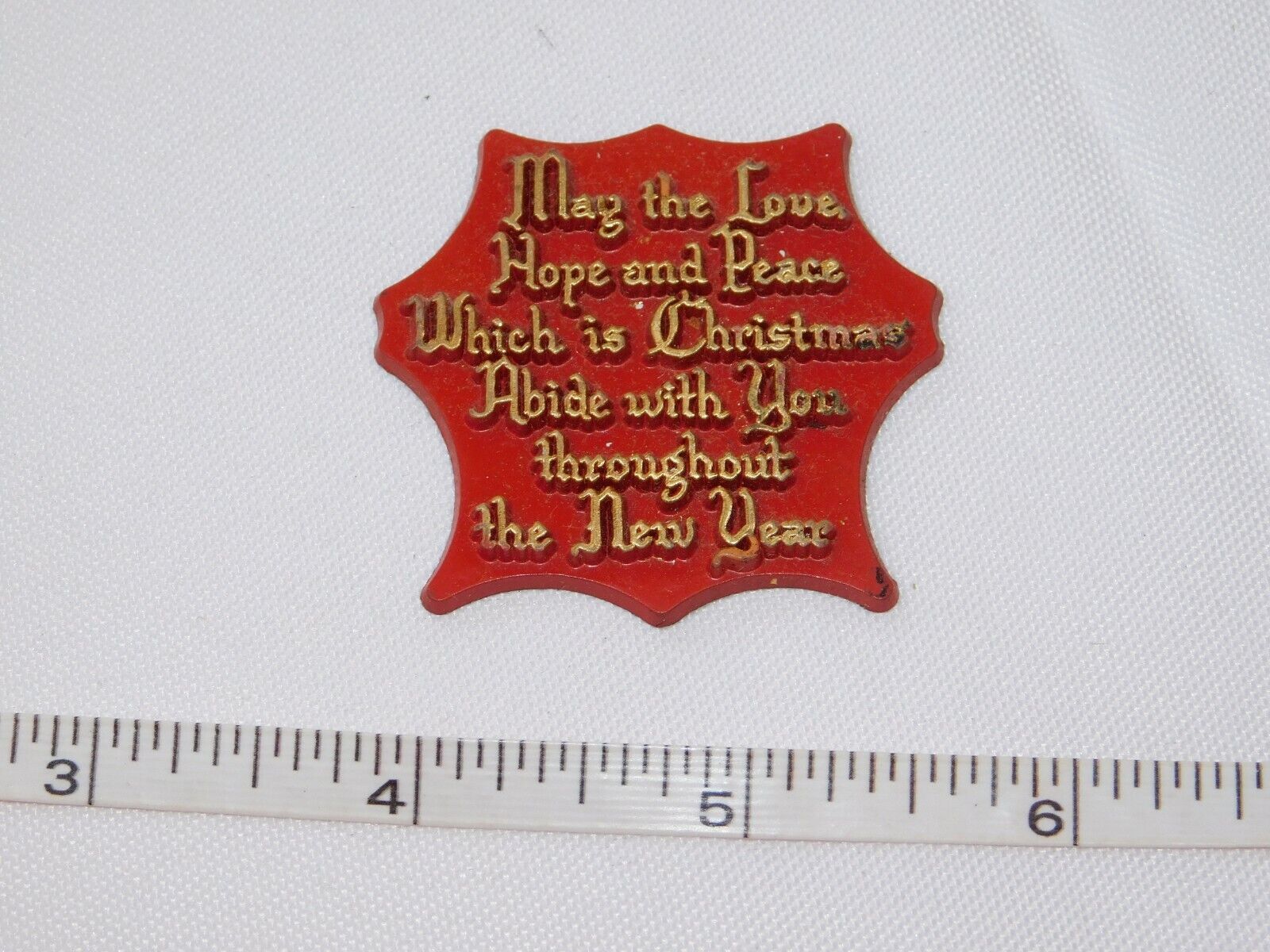 May the Love Hope and Peace 1 3/4&quot; x 1 5/8&quot; fridge magnet refrigerator P... - $19.79