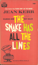 The Snake Has All The Lines Jean Kerr - Humorous Tales Of 1950s Suburban Life - £4.74 GBP