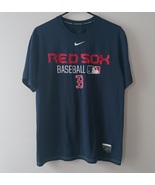 T Shirt Nike Dri Fit BSBL Boston Red Sox MLB Authentic Collection Size L... - $15.00