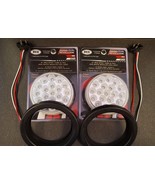 (2) 19 LED Trux Dual Revolution 4&quot; Round Clear Lens Stop Tail Turn Back-... - $1,972.94 MXN