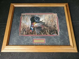 Bird Season By Jim Hansel Print Signed framed - £19.40 GBP