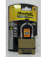 Master Lock Magnum Padlock 2&#39;&#39; Key Alike Locking Combination - £18.67 GBP
