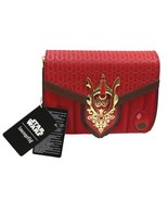 Loungefly Purse Red Star Wars Queen Amidala Cosplay Crossbody New - $104.49