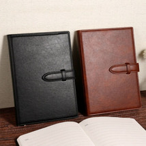 Business Journals Notebook Lined Paper Writing Diary Planner PU Leather ... - £19.10 GBP+