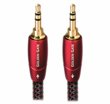 AudioQuest Golden Gate 1.5m (4.92 ft.) 3.5mm to 3.5mm Analog Audio Cable - £155.66 GBP