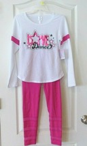 Active Life LOVE DANCE 2 pc activwear set Pink-multi Girls Sz 10/12 NWT - $14.85