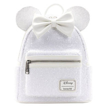 Disney Minnie Moue Sequin Wedding Mini Backpack - £101.27 GBP