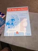 Folk Songs And Dances For Piano - Wesley Schaum, 1961 Pb Song Book - £6.42 GBP