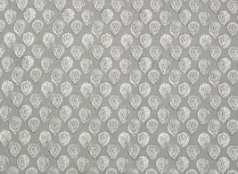 Ballard Designs Madera Gray Geometric Paisley Multipurpose Fabric By Yard 54&quot;W - £19.97 GBP