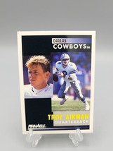 1991 Pinnacle Troy Aikman #6 Dallas Cowboys Football Trading Card - £2.19 GBP