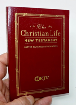 Christian Life New Testament NKJV- Thomas Nelson Master Outlines &amp; Study Notes - £7.41 GBP