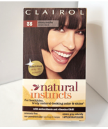 Clairol Natural Instincts 35 Brown Black Ebony Mocha Hair Color 28 Washe... - €23,45 EUR